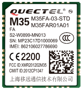 <span class=keywords><strong>Quectel</strong></span> <span class=keywords><strong>M35</strong></span>/<span class=keywords><strong>M35</strong></span>-F Quad-Band GSM / <span class=keywords><strong>GPRS</strong></span> Mô-đun M35FA-03-STD - Product Image 2
