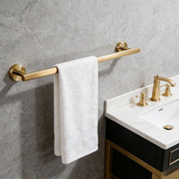 Porte-serviettes mural chauffant WONDER pour hôtel, en acier inoxydable, design moderne, longueur 60 cm