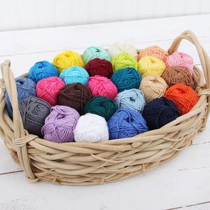 Hilo de Algodón para Bebés, Hilo Tejido a Mano, Agujas de Ganchillo, Cuerdas, Adecuado para Tejer para Mujeres y Niños - Product Image 5
