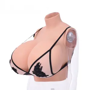 Hot Sale Fabricage Nep Sexy Boobs S Cup Crossdresser Kunstmatige Siliconen Enorme Borst Voor Gender Travestie En Cosplay