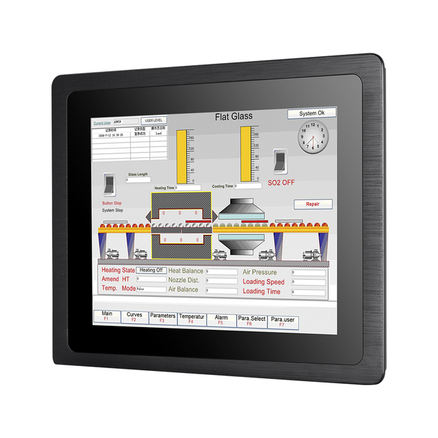 10.4" TFT LCD 1024*768 (4:3) 400 Cd/m2 RJ45 Touch Capacitive Resistive Industrial Embedded Touch Screen Monitor