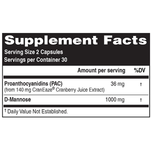 Capsules de concentré de canneberge haute puissance, extrait de canneberge enrichi en D-Mannose, gélules souples avec étiquette privée, complément alimentaire - Product Image 2