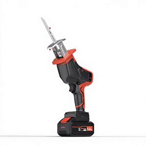 Delixi Brushless Lithium Battery Reciprocating <b>Saw</b>, Small Outdoor Handheld <b>Saw</b>, Household Rechargeable Electric Wood Cutting <b>Saw</b> - Product Image 1