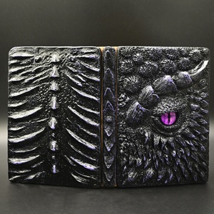 Cuaderno de Tapa Dura A5 con Diseño de Ojo de Dragón Furioso en Relieve 3D, Realista y Vívido, para Regalo o Decoración del Hogar - Product Image 4