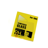 Accessoires de protection pour console de jeu, protecteur d'écran pour Gameboy, pour GB, GBC, GBP, GBA, SP, film transparent, verre trempé