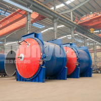 Autoclave industriel utilisé pour le durcissement du béton, ligne de production de blocs AAC, autoclave