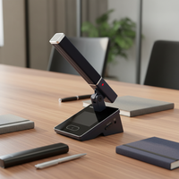 Unité de Présidence à Écran Tactile Thinuna VA-750C pour Système de Conférence Numérique, Microphone de Vote et d'Enregistrement avec Suivi par Caméra