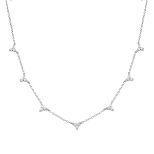 CANNER S925 Plata Delicada Moda Femenina Collares de Zirconia Rectangulares Hip Hop Luna Celestial Venta al por Mayor para Mujeres Collares de Serpiente - Product Image 2