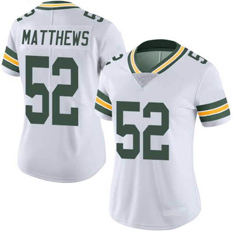 Women white 12 Rodgers Youth American Football Uniforms Jersey for Training