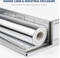 Barrière radiante en aluminium perforé respirant, feuille d'isolation thermique réfléchissante résistante aux déchirures pour la construction