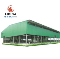 Kits de Construcción de Almacenes de Acero Prefabricados Resistentes a Impactos, de Grado Industrial y Ahorro de Energía, para Almacenes/Talleres/Cobertizos