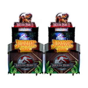 2 jugadores tiro Arcade juego simulador <span class=keywords><strong>Jurassic</strong></span> <span class=keywords><strong>Park</strong></span> juego Arcade tiro pistola máquina de vídeo que funciona con monedas consola de juegos para la venta - Product Image 3