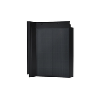 Tuiles de toit solaires photovoltaïques BIPV à double vitrage, technologie solaire, efficacité 45W, JYW-TS01