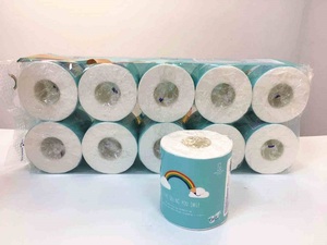 <span class=keywords><strong>Papier</strong></span> <span class=keywords><strong>toilette</strong></span> OEM personnalisé 3 plis, 235 feuilles, 10x11,5 cm, en pâte de bois vierge, doux, gaufré, blanc, vente en gros - Product Image 3