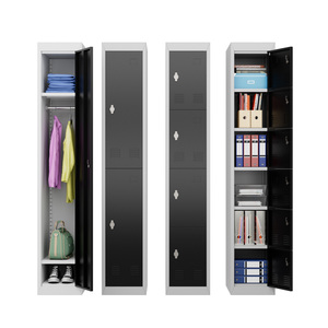 Fabricante Metal Locker Cabinet School Gym Storage Locker 1 Door Steel Locker Cloth Storage Cabinet - Product Image 3