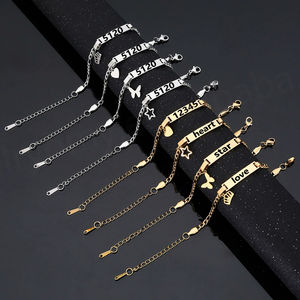 Hot-selling Fashionable and Versatile butterfly Heart Stainless Steel <b>Bracelet</b> for Women Personalized Customization - Product Image 1