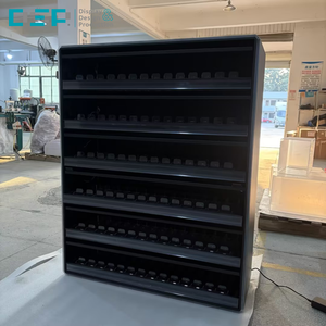 Armoire à cigarettes en métal verrouillable sur mesure, fabriquée au Vietnam, avec support au sol, antivol, avec éclairage LED - Product Image 4