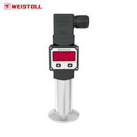 Transmetteur de pression numérique Weistoll haute précision en acier inoxydable à silicium diffusé pour la mesure de liquides/gaz, indice de protection IP65, garantie 2 ans