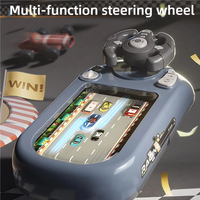 Jeu de société de course automobile simulée avec sons interactifs, jouet de simulation de course automobile, aventure de course automobile pour enfants de 3 ans et plus, cadeaux
