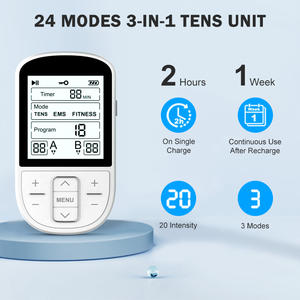 Mesin EMS elektroterapi yang dapat diatur, mesin penghilang rasa sakit kronis dan penguat otot untuk perawatan radang sendi - Product Image 3