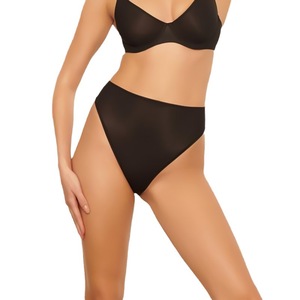 Culotte string grande taille <span class=keywords><strong>pour</strong></span> femmes, avec contrôle privé du ventre, culotte haute en coton - Product Image 4