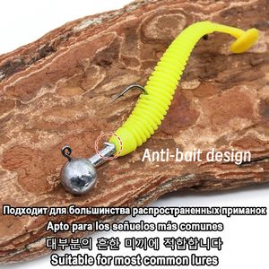 Vente en gros de têtes de gabarit en plomb, crochet de 1g 2g 3.5g 5g 7g 10g 14g 20g 28g, couleur originale, tête de gabarit à bille personnalisée en usine, crochet de gabarit en plomb - Product Image 2