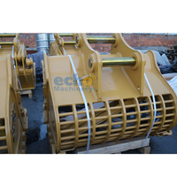 Excavator Demolition HD Bucket Hidrolik Material Q345B+NM360 untuk Excavator 30-40 Ton dengan Garansi 1 Tahun