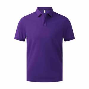 Promotional Polo Shirt 220g Pearl Cotton Breathable Turn Down Collar Short Sleeve Summer Workwear Custom Logo Lettering - Product Image 3