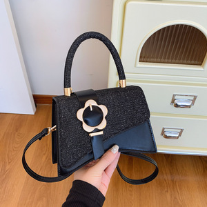 Bolso de Mano Brillante de Moda Coreana para Mujer 2026, Nuevo Bolso de Hombro de Lujo Ligero con Cierre de Flor, Textura Premium, Bolso Cruzado - Product Image 5