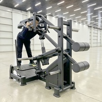 Máquina de Sentadillas Super Hack Pro Power para Gimnasio, Equipo de Fitness Comercial para Entrenamiento de Cadera y Piernas