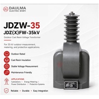 Transformateur de tension extérieur en résine coulée 35 kV JDZW-35 pour applications de distribution et de protection de l'énergie