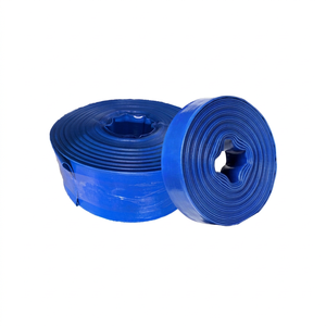 Tuyau d'irrigation goutte à goutte flexible en PVC bleu SSBO de 6 pouces, haute performance, sur mesure 50M/100M, pour agriculture, jardin et usage industriel - Product Image 1