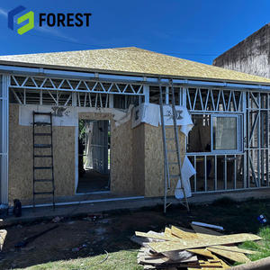 High End Customized Light Steel Villa Configuration Professional Design A <b>Frame</b> Building Prefab - Product Image 1