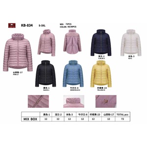 HDJ Coupe-vent tendance pour femme KB-834 Manteau veste grande taille pour femme - Product Image 3