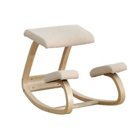 Vente en gros Chaise d'ordinateur à genoux Chaise de bureau ergonomique avec coussin à mémoire Dossier Couleurs en option