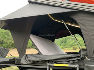Tente de toit rigide Remaco Overland OEM 4x4 4WD grande capacité 4 personnes avec charnière en X et cale allongée, tente de toit renforcée - Product Image 2