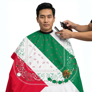 Capas de Peluquería El Grito Bandana v2 PRO, Color Personalizado, Impermeables, para Barbería, Capas El Grito Bandana Pro - Product Image 3