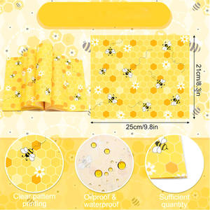 Papel <span class=keywords><strong>de</strong></span> cera <span class=keywords><strong>de</strong></span> <span class=keywords><strong>abeja</strong></span> <span class=keywords><strong>de</strong></span> verano a <span class=keywords><strong>precio</strong></span> <span class=keywords><strong>de</strong></span> fábrica, papel <span class=keywords><strong>de</strong></span> envoltura <span class=keywords><strong>de</strong></span> sándwich <span class=keywords><strong>de</strong></span> tejido Deli <span class=keywords><strong>de</strong></span> panal amarillo, papel impermeable a prueba <span class=keywords><strong>de</strong></span> aceite - Product Image 2