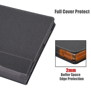 16 Inch Leather <strong>Laptop</strong> Anti-Fall Protective Case For Samsung Galaxy Book 4 Pro <strong>Laptop</strong> Case - Product Image 4
