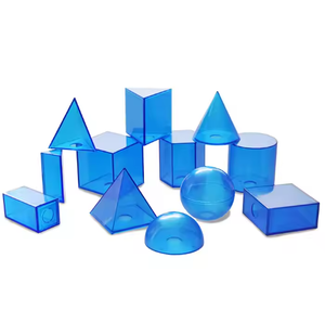 Gelsonlab HSMM-091 Géométrique D'école En Plastique modèle de prisme Pentagonal section Formes Géométriques - Product Image 2