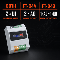 JohonControl EasyIO FT-04 BACnet IP Wi-Fi Server 2UI 2AO Relay Ethernet 24V AC 48VA HVAC Access Point.