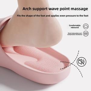 DERAN OEM 2025 Sabots de Douche Intérieurs Légers en Raphia et Maille pour la Maison, <span class=keywords><strong>Semelle</strong></span> Souple en EVA, Silencieux et Antidérapants pour Echo - Product Image 3