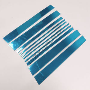 WZXD Exterior acero ventana <span class=keywords><strong>Pilar</strong></span> postes Trim Cover Set pilares cubierta para Toyota Land Cruiser <span class=keywords><strong>Prado</strong></span> FJ120 2003 2006 2009 - Product Image 4