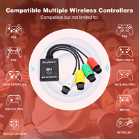Adaptateur de manettes de jeu sans fil BlueRetro pour console Nintendo 64/N64, adaptateur de manettes de jeu sans fil multijoueur