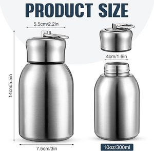 Gobelet <span class=keywords><strong>isotherme</strong></span> sous vide mini de 300 ml, petite bouteille thermique en acier inoxydable, gourde <span class=keywords><strong>isotherme</strong></span>, tasse à café de voyage - Product Image 3
