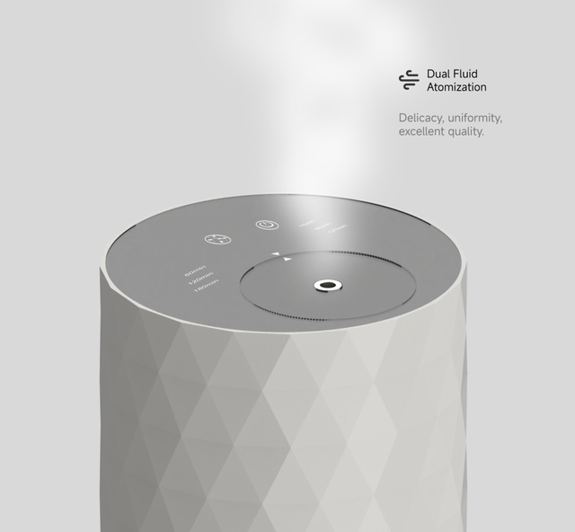 Portable wireless 20ml smart aroma diffuser for pure essential oils, car aroma diffuser with spray mode, smart aroma diffuser