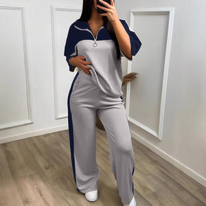 Completo Casual da Donna Vintage con Stampa, <span class=keywords><strong>Elegante</strong></span> e Snellente, <span class=keywords><strong>Abbigliamento</strong></span> <span class=keywords><strong>Sportivo</strong></span> Primaverile ed Estivo di Tendenza - Product Image 3