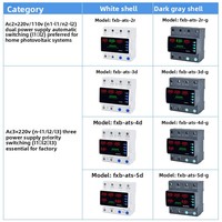 Commutateur de transfert automatique double/triple (ATS) FXB-TS pour stockage d'énergie d'urgence, commutation photovoltaïque auto-compensante