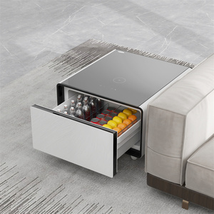 Tavolo da caffè intelligente moderno tavolo da Bar frigorifero per la casa balcone o spazio commerciale panca stretta - Product Image 3