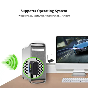 Veggieg Sản phẩm mới Wifi <span class=keywords><strong>Adapter</strong></span> cho máy tính để bàn/máy tính xách tay hỗ trợ 300 600 1300 Mbps công suất cao không dây <span class=keywords><strong>USB</strong></span> <span class=keywords><strong>Adapter</strong></span> Card mạng - Product Image 6